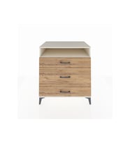 Kronos Şifonyer Tek Raflı 3 Çekmeceli 88x59x96 Aytaşı-Çam