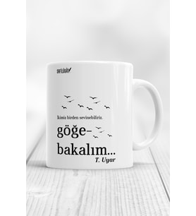 Göğe Bakalım Kupa Bardak
