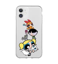 Iphone 11 Uyumlu Girls Tasarımlı Şeffaf Telefon Kılıfı
