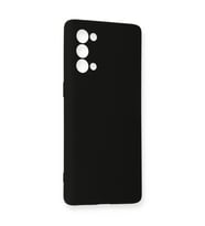 Reno 5 Pro Kılıf Nano İçi Kadife  - Siyah
