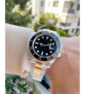 erkek  Çelik kasa analog Kol Saati