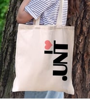 BK Gift Unt Tasarımlı Kanvas Bez Çanta, Baskılı Omuz Çantası, Alışveriş Çantası, Plaj Çantası, Arkadaşa Hediye-1