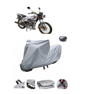 Arora AR 100-8 Klasik Tel  Su Geçirmez Motosiklet Brandası ARKA ÇANTA UYUMLU