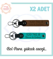 Açık Kahve-Koyu Turkuaz, Kişisel Enerji Denge Getiren Sevdiğin İsme Özel 520 741 8  2'li Anahtarlık (Çok Renkli)