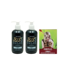 Jeans Color Saç Boyası Yeşil 250ml 2ad Ve Hairplus Saç Açıcı
