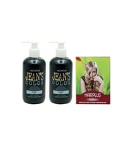 Jeans Color Saç Boyası Yeşil 250ml 2ad Ve Hairplus Saç Açıcı
