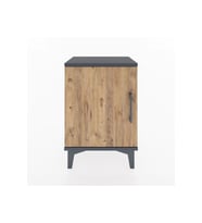 Arges Komodin 2 Raflı Tek Kapaklı 44x30x64 Antrasit-Çam