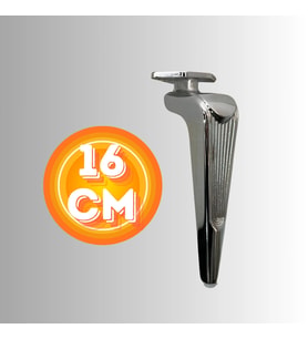 16 CM METAL KLAS KOLTUK AYAĞI MOBİLYA AYAĞI ÜNİTE AYAĞI KONSOL AYAĞI PUF BERJER AYAĞI