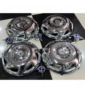 MASTER-DUCATO-DALLİ-JUMPER 16'' İNÇ KROM JANT KAPAĞI 4 ADET 4 KOLLU M.F. (Karışık)