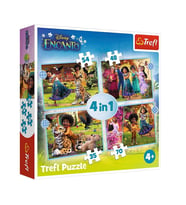 PUZZLE-34615 Disney Encanto 4IN1 Puzzle