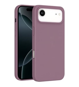 Coverzone iPhone 17 Air ?le Uyumlu K?l?f Z-Mara Lansman Vieri Tam Koruma Arka Kapak Kamera Koruma �?k?nt?l? P�r�zs�z Y�zey Lila