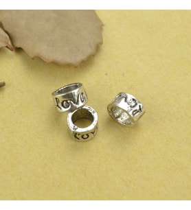 Love,Takantakana Worldshop, Pandora, Bileklik Uyumlu, Gümüş, Charm  (1Adet)