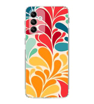 PrintiFy Samsung Galaxy A04s ile Uyumlu Retro Color 5  Kamera Korumalı Şeffaf  Kılıf
