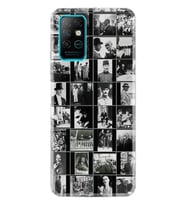 Infınıx Note 8 Kılıf Desenli Silikon Kılıf Atatürk Kolaj 1330