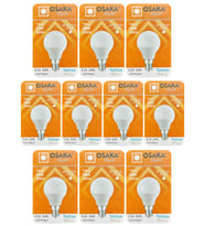 (10 Adet) Osaka 7W (50W) Beyaz Işık E14 Duylu (İnce Duy) Led Mini Ampul