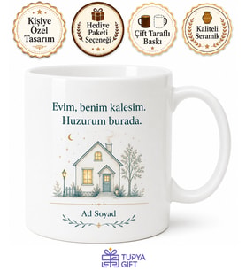 Agorafobi Açık Alan Korkusu Evin Güvenli Limanı Huzur Kupa Bardak Hediye