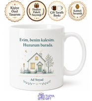 Agorafobi Açık Alan Korkusu Evin Güvenli Limanı Huzur Kupa Bardak Hediye