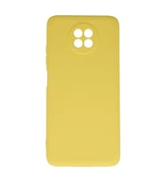 Xiaomi Redmi Note 9 5g Kılıf Nano İçi Kadife Silikon - Sarı