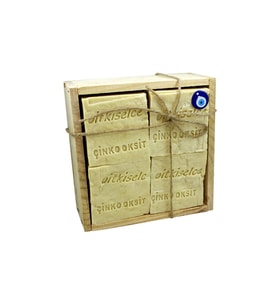 Bitkiselce El Yapımı Çinko Oksit Sabunu 950 gr. 8 kalıp sabun