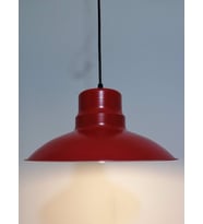 RİOLİGHT RETRO KIRMIZI İÇİ GOLD TEKLİ METAL SARKIT ÇAP:30CM (Siyah)