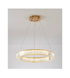 Katherina Kristal Taşlı Led Avize RA-AVZ- 6281-73-19 (Gold)