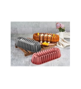 Polo Chef EVE135 Everest Döküm Kek Kalıbı 35 Cm (Çok Renkli)