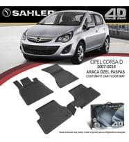 Opel Corsa D Havuzlu Paspas 4,5D Sahler 2006-2013