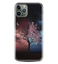 Apple iPhone 11 Pro Kılıf Resimli Desenli Silikon Platinium Series Heaven Tree 1859