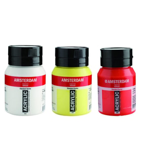 Amsterdam Akrilik Boya 500ml 3'lü SET