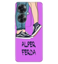 Oppo Reno 11F 13F 14F A60 A73 A55 A38 A16 A36 A96 2Z A3 4 5 Lite Kılıf İsim Yazılı Kişiye Özel - Model-43 (Çok Renkli)