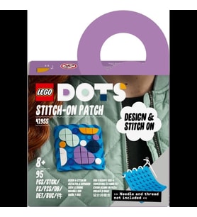 Lego Dots Stitch on Patch