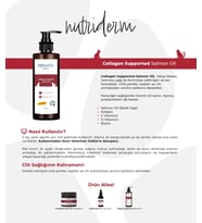 Nutriderm Kolajen Katkılı Vahşi Alaska Somon Yağı 150 ml