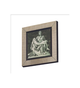 Pietà (Michelangelo, 1498) Baskılı MDF Magnet 7X7
