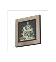 Pietà (Michelangelo, 1498) Baskılı MDF Magnet 7X7