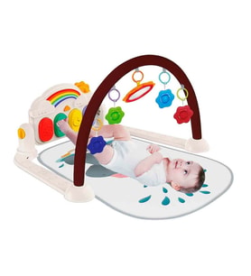 3in1 Piyanolu Gökkuşağı Oyun Halısı 5803