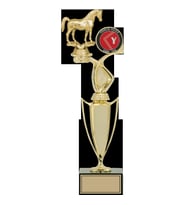 ODAK KUPA - Figürlü Kupalar - At Figürlü Kupalar FG-043 A - 41 cm