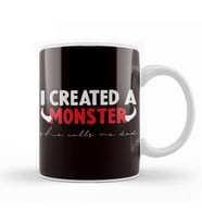 Monster Daughter Father Dad Daddy Poppa Stepdad Husband Kupa Bardak Porselen