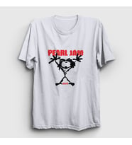 Presmono Unisex Beyaz Alive Pearl Jam T-Shirt 73752tt (Beyaz)
