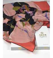 Bosphorus Çift Taraflı İpek Twill Eşarp 89147112