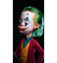 Küçük Joker Sayılarla Boyama Seti Canvas Kasnaklı 40 x 50 cm