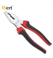 WERT 2106 Kombine Pense (160mm) (Siyah-Kırmızı)
