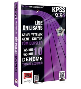 Yargı Yayınları Kpss Gkgy Lise Ön Lisans Tüm Dersler Fasikül Fasikül Tamamı Çözümlü 10 Deneme