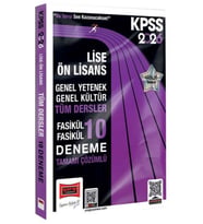 Yargı Yayınları Kpss Gkgy Lise Ön Lisans Tüm Dersler Fasikül Fasikül Tamamı Çözümlü 10 Deneme