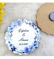 30 Adet Ahşap Nikah Buzdolabı Magnet Hediyelik 7-