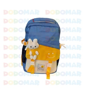 Young51665 ayıcık maskot 2göz okul sırt çantaMAVİ