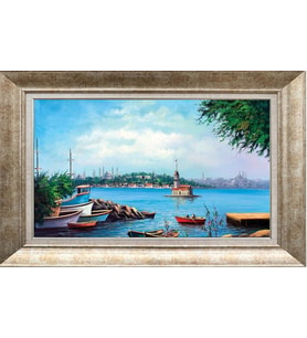 GÜMÜŞ ÇERÇEVELİ TABLO N1144