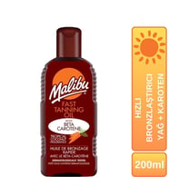 Malibu Güneş Hızlı Bronzlaştırıcı Yağ+Karoten 200ml