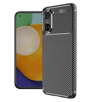 Poco X7 Pro Kılıf Auto Focus Karbon Kapak - Siyah