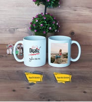 Diyaliz Hemşiresi Kupa Bardak Beyaz Fotoğraflı Tıp Bayramı Hediyesi Hemşireler Günü Hediyesi