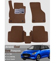 SUZUKİ SWİFT (2017-2024) Uyumlu EVA Paspas Tam Set–Oto Paspas,Araca Özel,Kolay Montaj